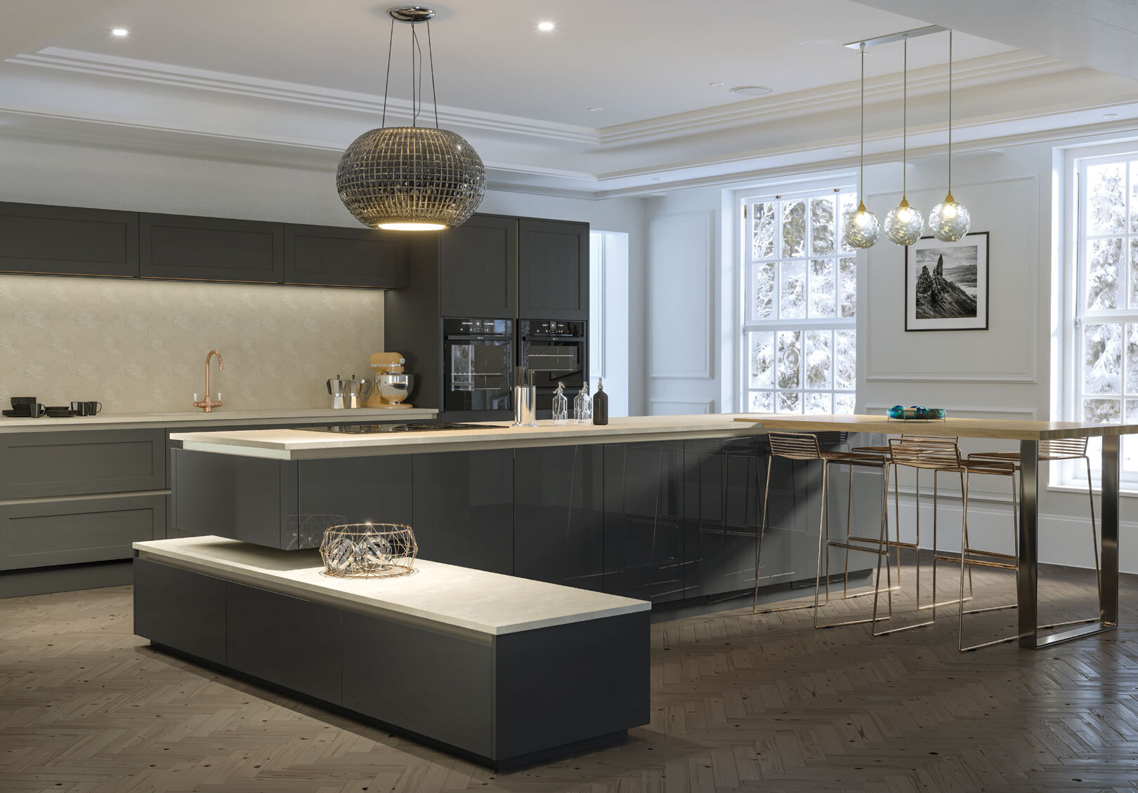 Installed Modern Kitchen